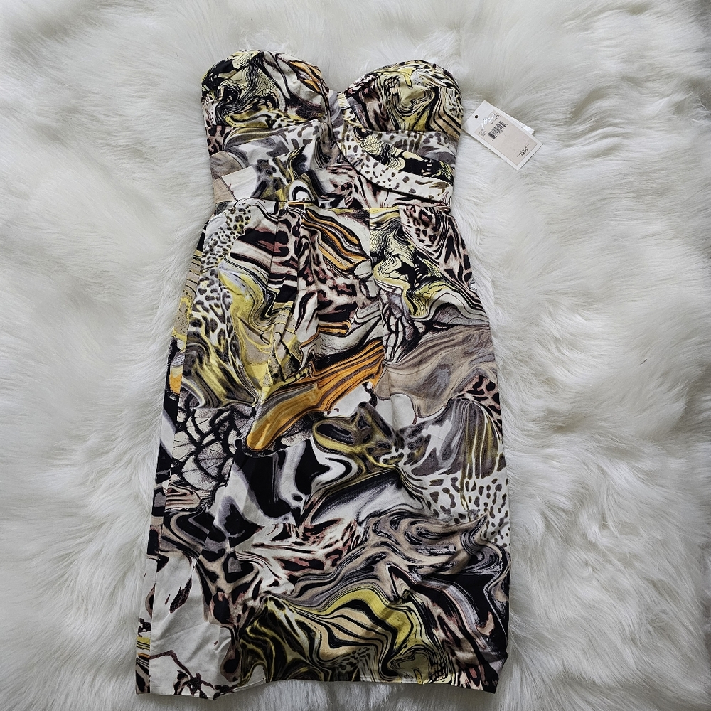 Leifsdottir strapless pencil below knee fancy dress size 0 - Picture 9 of 10